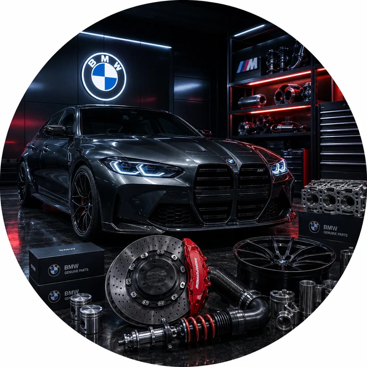 BMW و قطعات و لوازم یدکی بی ام و