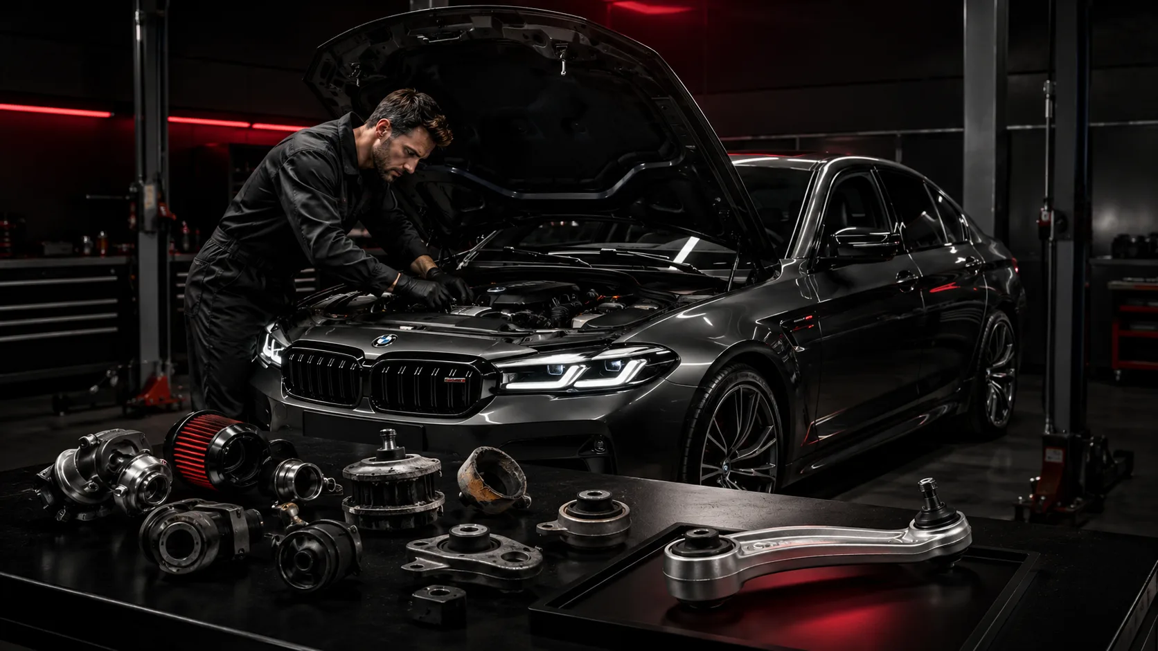 5 اشتباه مهم هنگام خرید قطعات BMW